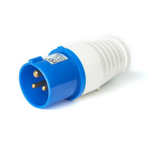 Вилка 013 2Р+РЕ 16А 230В IP44 HLT